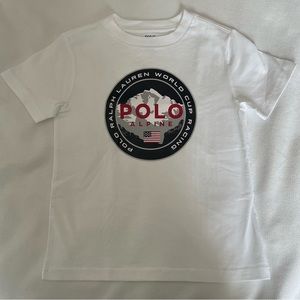NWOT POLO RALPH LAUREN KIDS LIMITED EDITION World Cup Alpine Racing T-Shirt - 5
